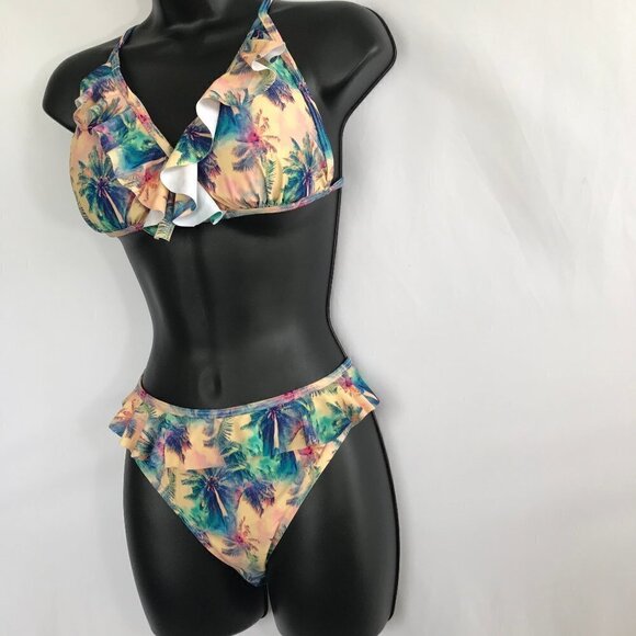 Tropical Print Bathing Suit.NWOT - Picture 6 of 14